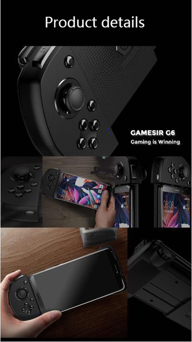 Gamesir G6 Bluetooth Wireless Gamepads Game Trigger Controller Für PUBG Mobile