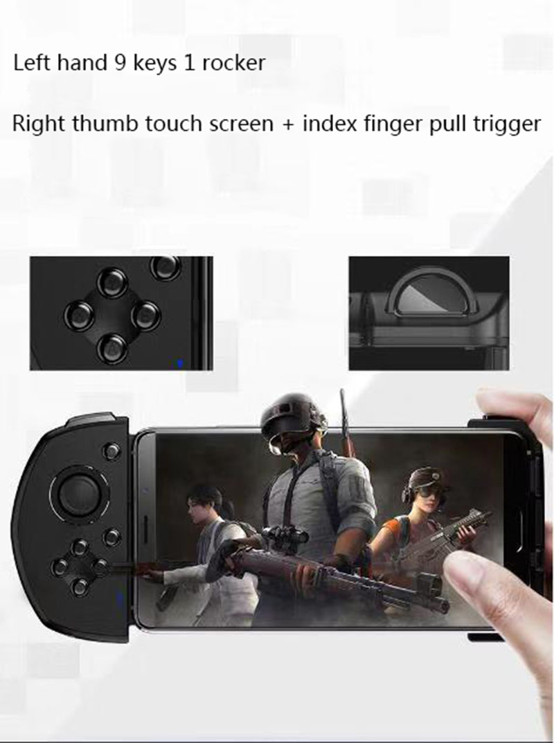 Gamesir G6 Bluetooth Wireless Gamepads Game Trigger Controller Для Pubg Mobile