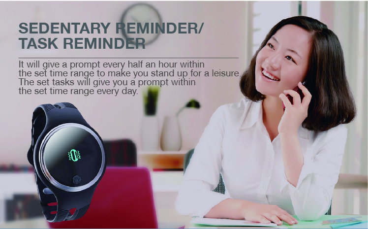 E07 Bluetooth 4.0 Smart Bracelet IP67 Waterproof Health Fitness Smart Wristband with Round Dial - White-8