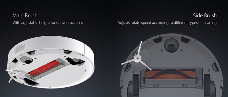XIAOMI Mijia Smart Aspirador Robô de varredura doméstica-14