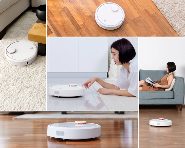 XIAOMI Mijia Smart Aspirador Robô de varredura doméstica-2