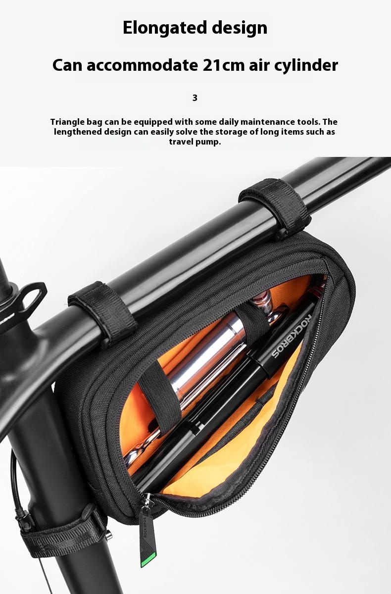 diy bicycle frame bolsa