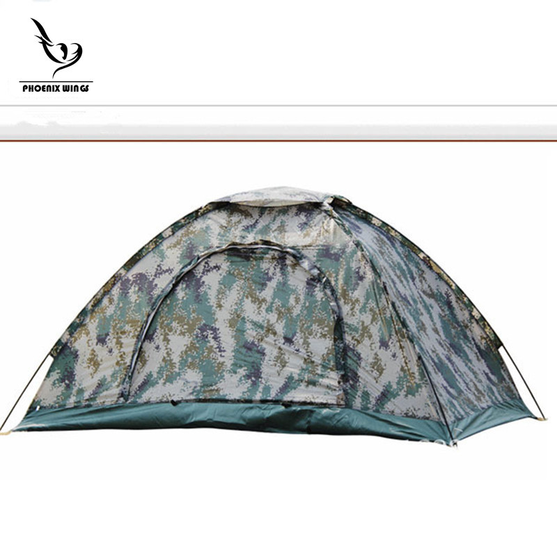 Digital Camouflage Motif 3-4 Personne Camping Camping Tente