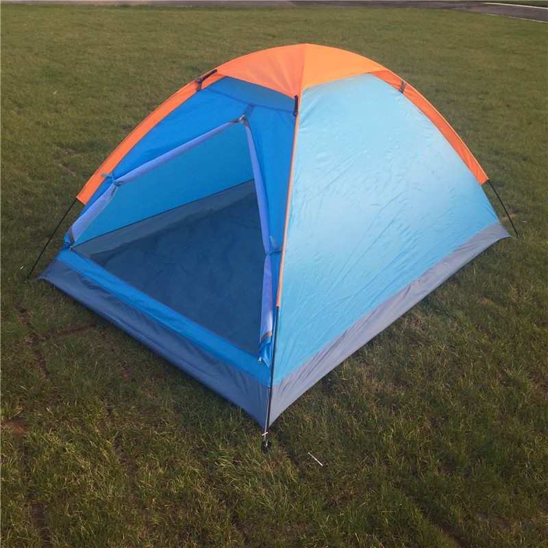 Camping Al Aire Libre Senderismo Tienda Impermeable Capa Simple Para 2 Personas