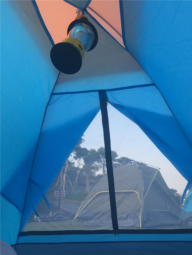 Camping Al Aire Libre Senderismo Tienda Impermeable Capa Simple Para 2 Personas