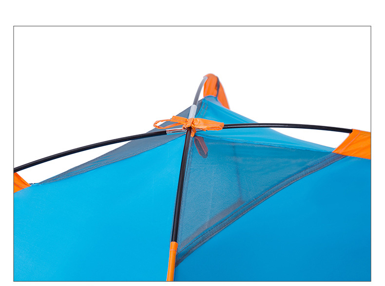 Camping Al Aire Libre Senderismo Tienda Impermeable Capa Simple Para 2 Personas