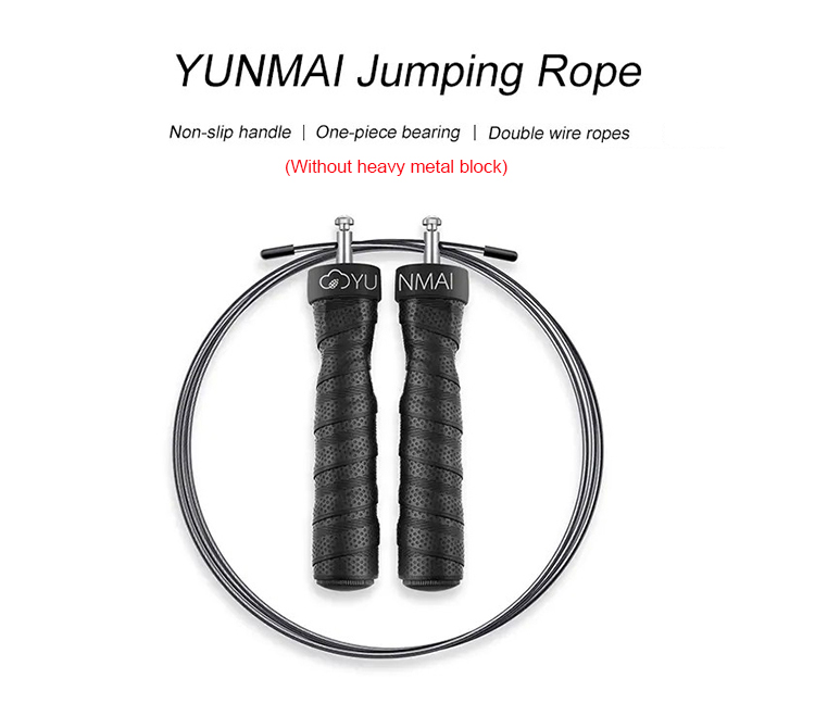 Xiaomi Youpin Yunmai Anti-Skid Hand Humping Rope Jump Rope [senza Blocco di Metallo Pesante]