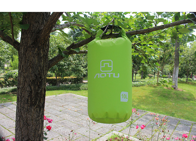 AOTU AT6613 Bolsa de Natación Impermeable al Aire Libre de Forma de Agua de 10L - Naranja