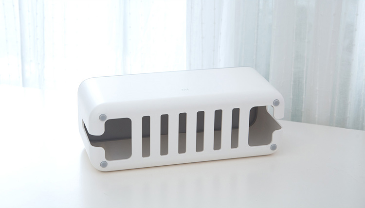 Xiaomi Mi Power Supply Cable-through Storage Box Flame-retardant Case - White-5