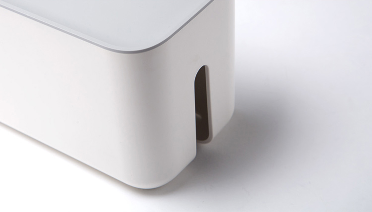 Xiaomi Mi Power Supply Cable-through Storage Box Flame-retardant Case - White-6