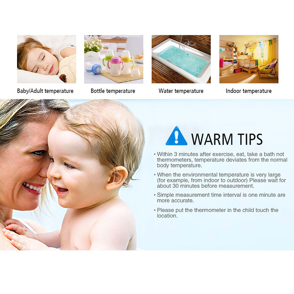 PC868 Multi-purpose Infrared Babies Thermometer Non-contact LCD Digital Thermometer-2