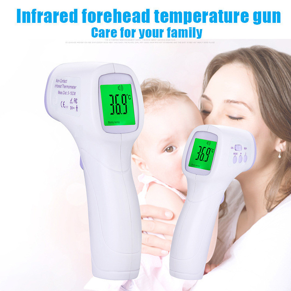PC868 Multi-purpose Infrared Babies Thermometer Non-contact LCD Digital Thermometer-4