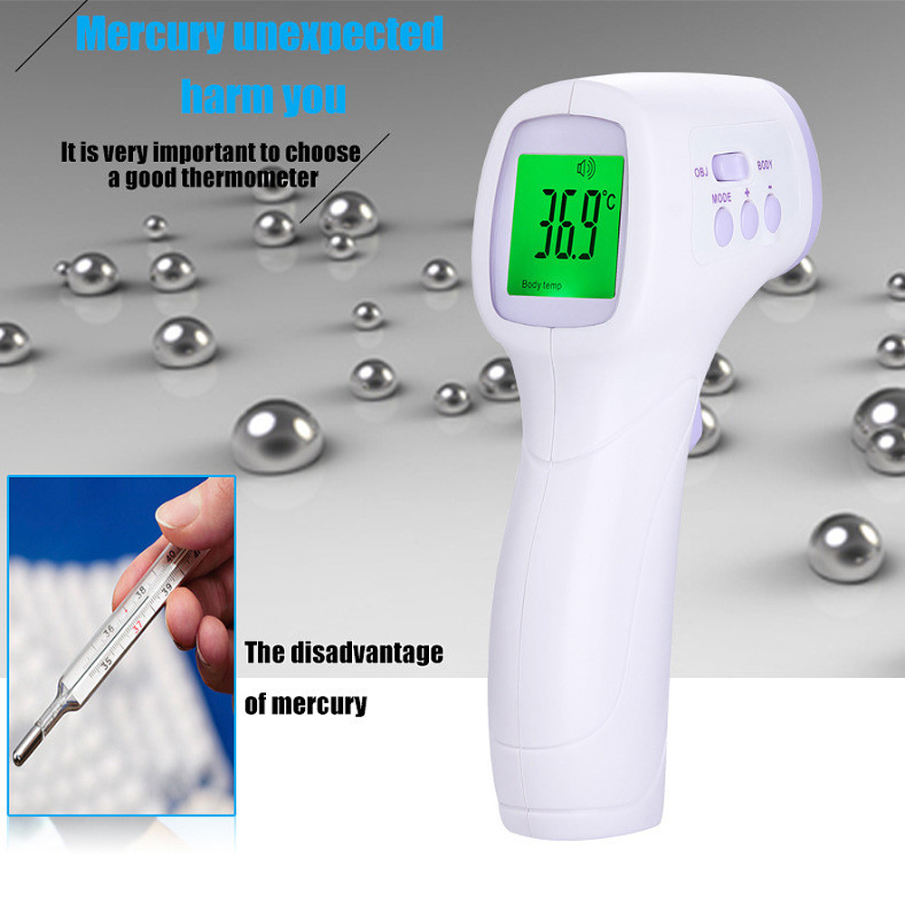 PC868 Multi-purpose Infrared Babies Thermometer Non-contact LCD Digital Thermometer-6