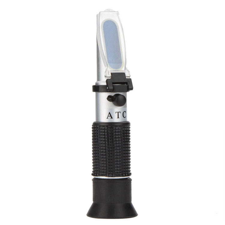 ATC Refractometer Handheld Refractometer Professional Measurement for Beer Wine Fruit Juice-1