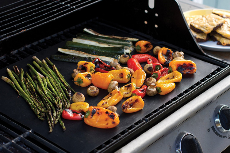6 Teile / Satz Non-stick PTFE BBQ Backmatten Wiederverwendbare Grill Grill Pads, Größe: 33x40 Cm-4