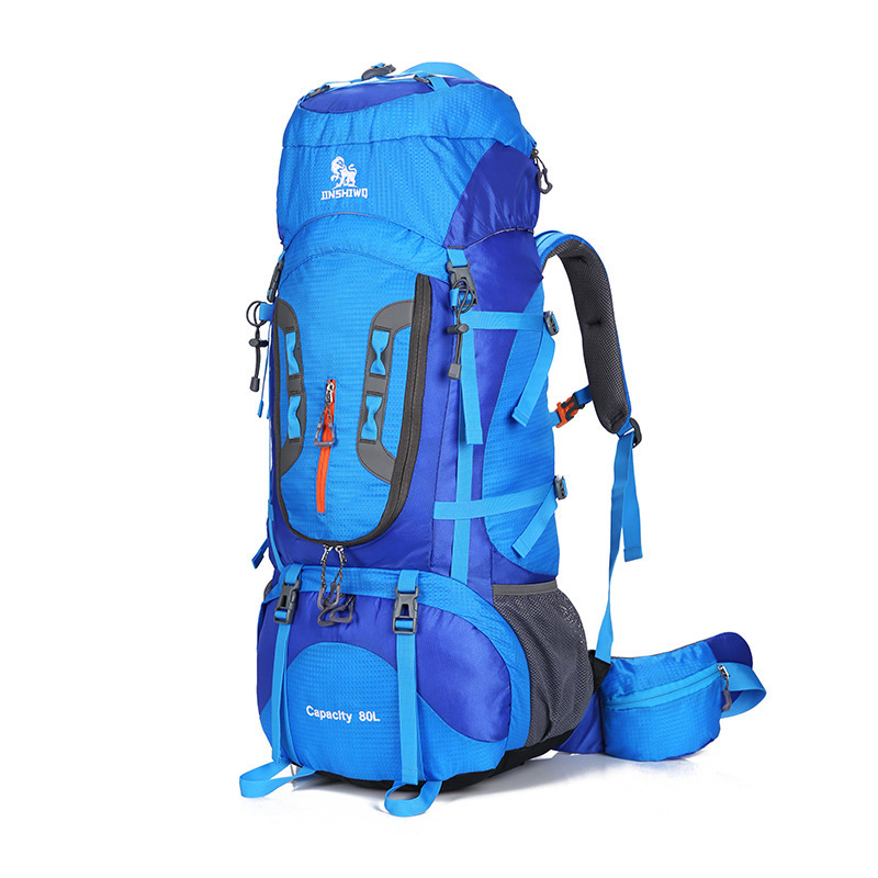 CUCHILLO LOUIS ARMY 80L Mochila De Escalada De Gran Capacidad. - Azul-3