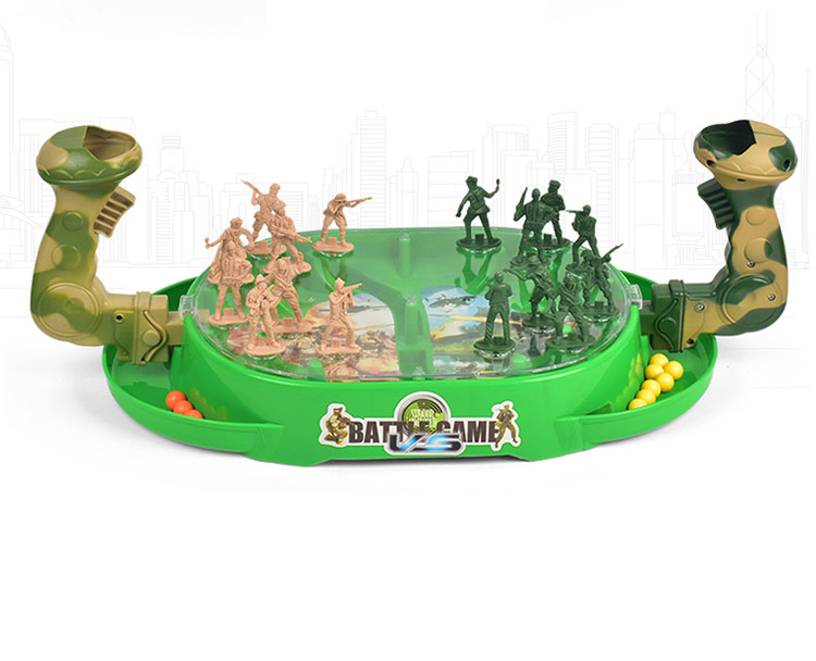 Battle Board Game Pinball Shooting Toy Parent-child Interaction Game Educational Toy - Soldier Type-5