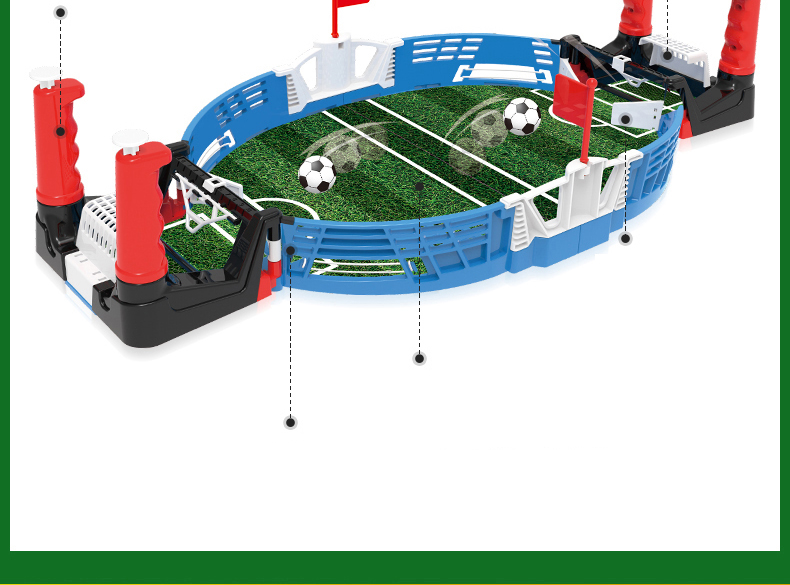 Football Football Building Building Blocks Table Jeu Mini Table Enfants Jouet De Conseil Interactif