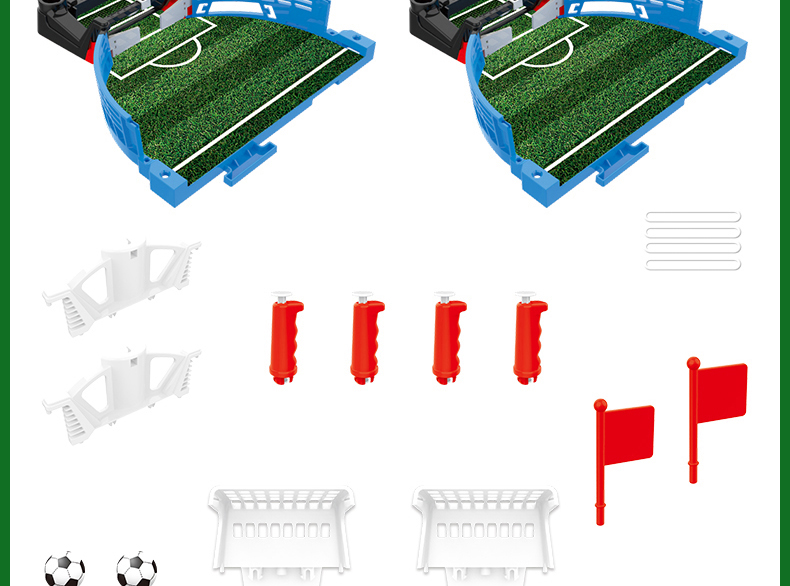 Fútbol Campo Fútbol Bloques De Construcción Mesa Juego Mini Table Niños Tablero Interactivo Juguete