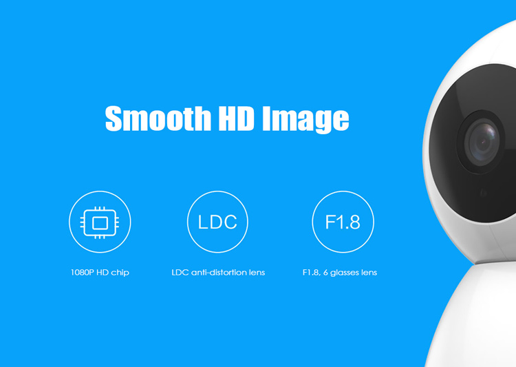 XIAOMI Mijia 360° Dome Home Camera 1080P Smart IP Camera Camcorder-12