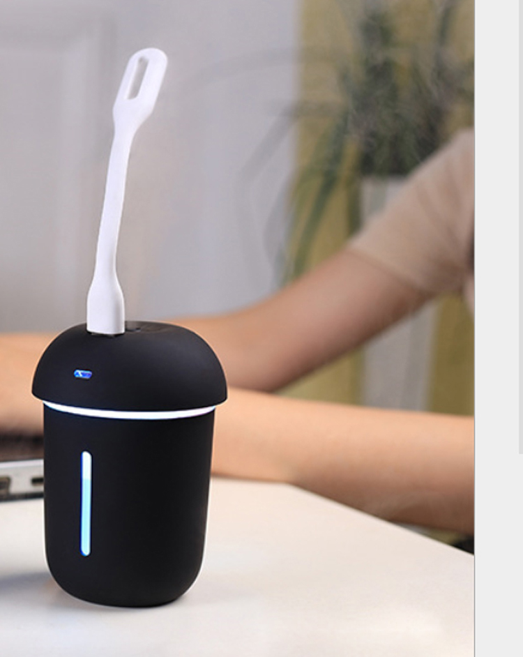 Acheté Humidificateur Rechargeable En Forme De Champignon 3 En 1 + Lampe + Ventilateur De Refroidissement Avec Port USB Unique Noir Acheté Humidificateur Rechargeable En Forme De Champignon 3 En 1 + Lampe + Ventilateur De Refroidissement Avec Port USB Unique Noir