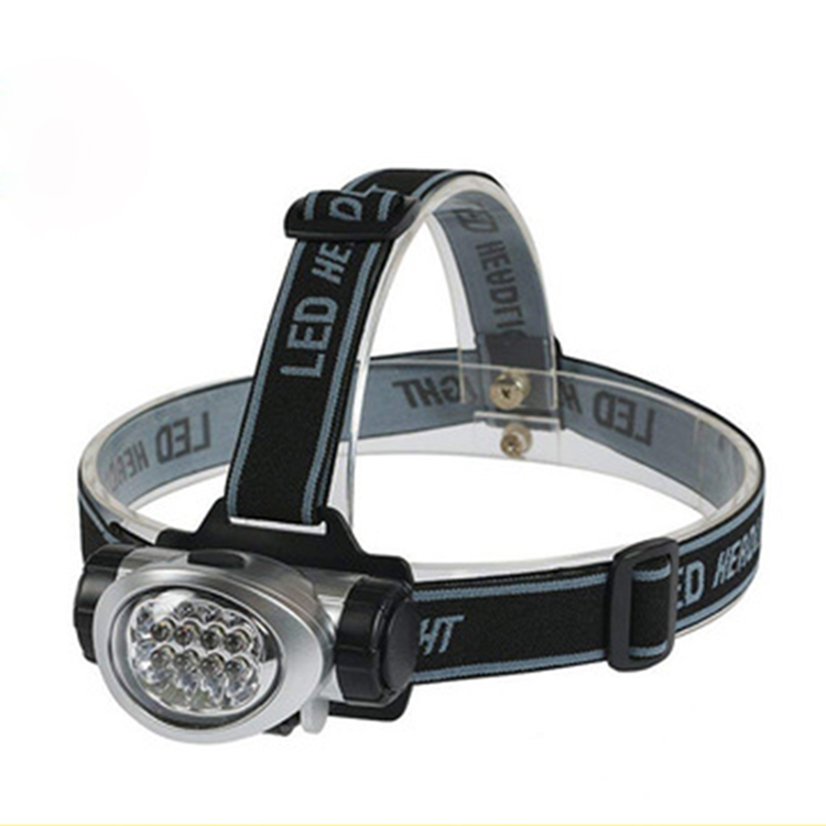 3-Mode 8-LED Headlight Waterproof Headlamp?LED Head Lamp Bicycle Camping Hiking Light - Black-1