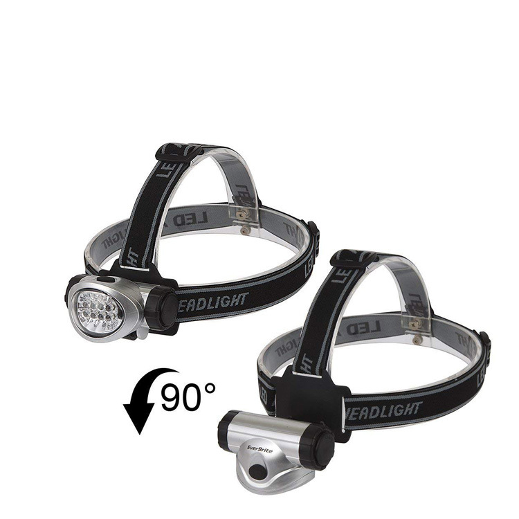 3-Mode 8-LED Headlight Waterproof Headlamp?LED Head Lamp Bicycle Camping Hiking Light - Black-2