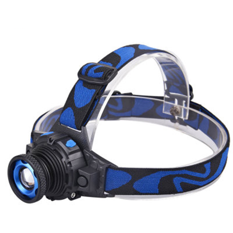 K16Q5 T6 Headlights Headlamp Rechargeable Battery LED Head Lamp Bicycle Camping Hiking Light-1