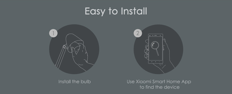XIAOMI Yeelight LED Smart Lamp Bulb E27 Dimmable WiFi App Control (Color light Edition)-8