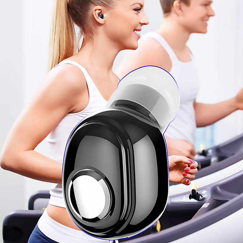 L15 Mini Bluetooth Inalámbrico 5.0 Auriculares Ultra Pequeños Auriculares En Oído-Blanco