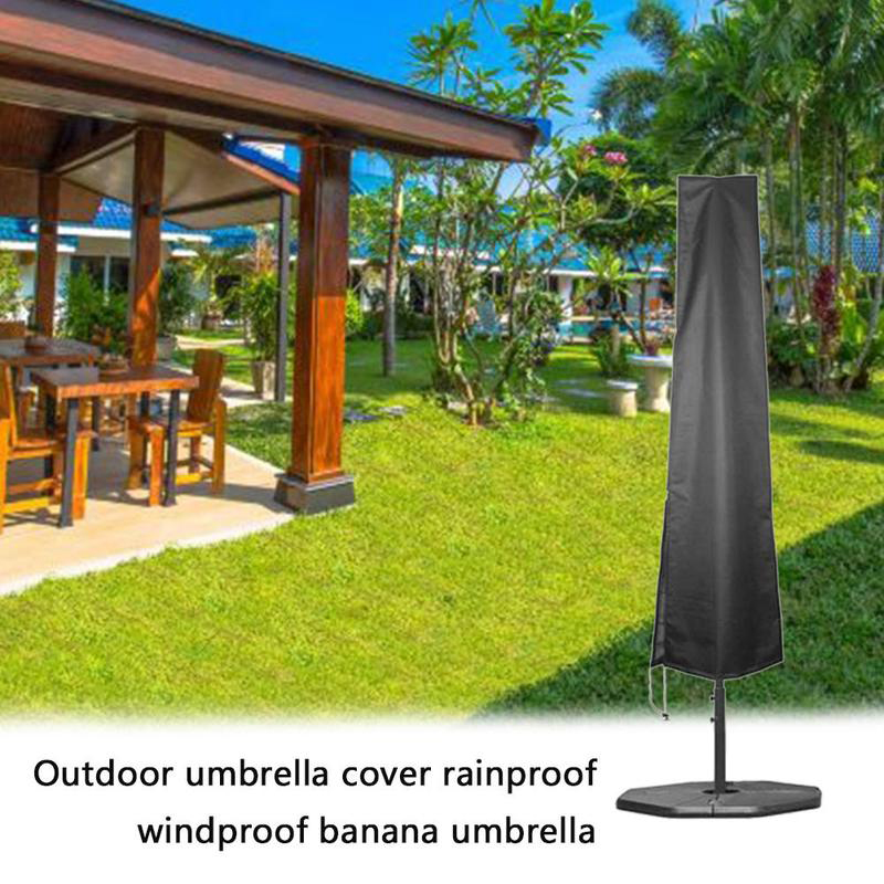 Capa De Guarda-chuva À Prova D 'água Ao Ar Livre Garden Cantilever Parasol Sunshade - 25 * 55 * 230cm