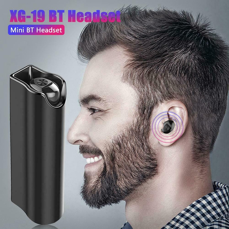 XG-19 Bluetooth Inalámbrico 5.0 Earbudos Estéreo Deportivo Auriculares En La Oreja Auriculares