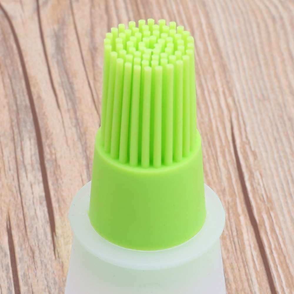 Brosse À Huile Pour L'assaisonnement En Silicone De Qualité Alimentaire - Rouge