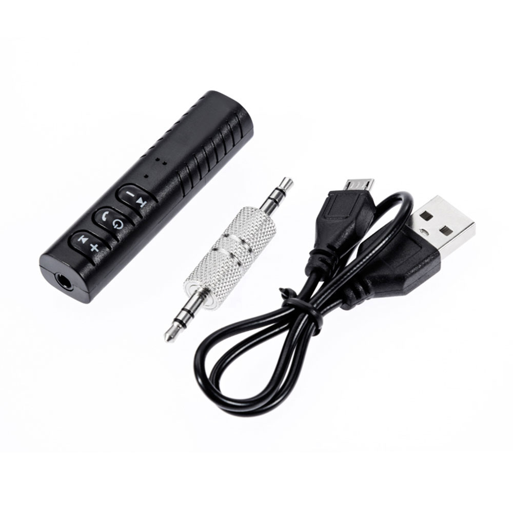 3,5mm Jack Bluetooth Mãos - Receptores Da Música Do Transmissor Do Carro Do Adaptador Do Receptor Livre Do AUX