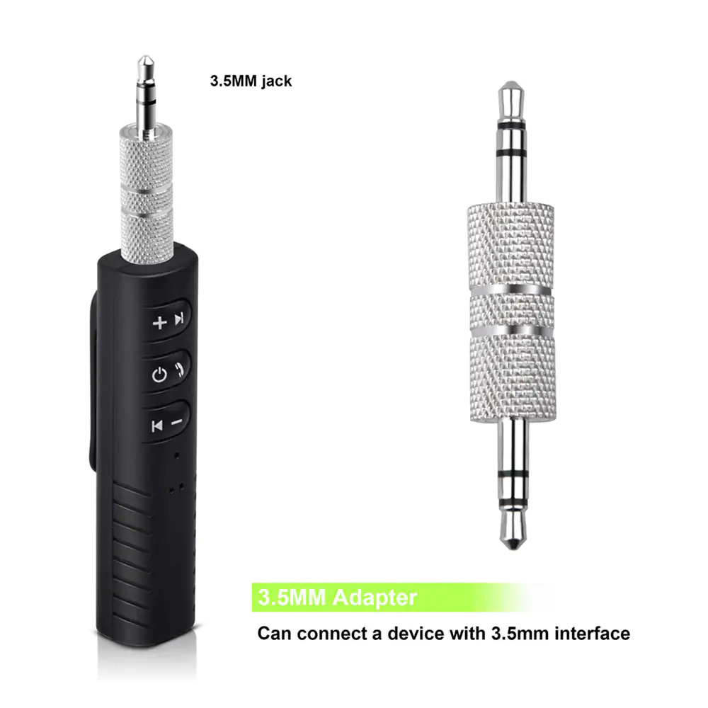 Manos Bluetooth De 3.5mm Jack - Receptor Gratuito Aux Receptor Adapter Transmisor De Automóviles Receptores De Música