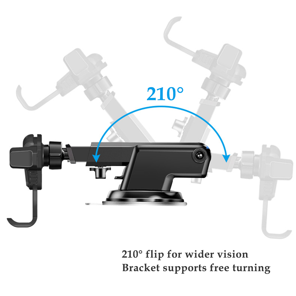 Solicador de Teléfono de Automóviles de Teléfono Móvil Soporte Para Automóvil Para Iphone Huawei Xiaomi Samsung Etc. - Azul (salida de Aire)