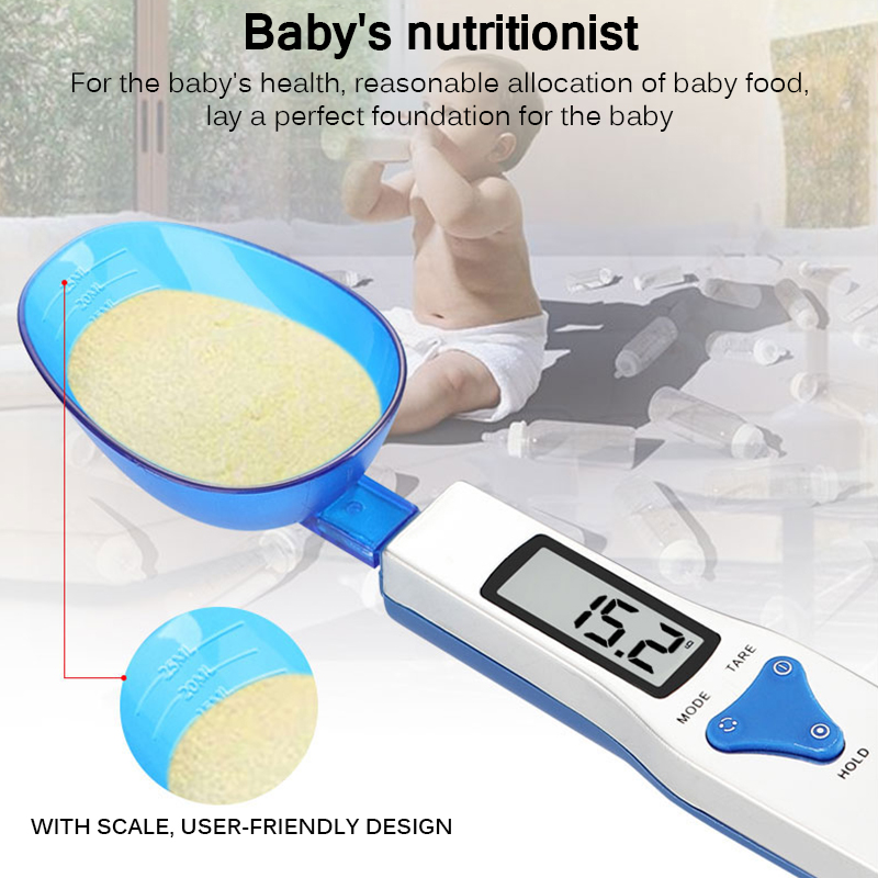 Display LCD A Cucchiaio In Scala Digitale 500G / 0.1G Elettronico Elettronico Elettronico Equilibrio Per Cucchiaio Per La Cottura Della Cucina