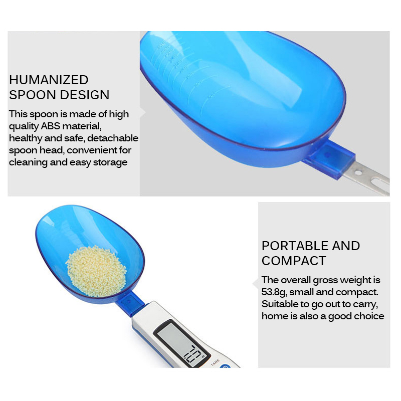 Display LCD A Cucchiaio In Scala Digitale 500G / 0.1G Elettronico Elettronico Elettronico Equilibrio Per Cucchiaio Per La Cottura Della Cucina