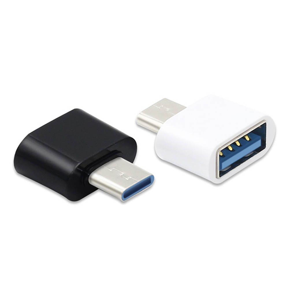 Mini Type C USB C до USB3.0 OTG -адаптер Для Samsung LG Xiaomi Data Sync Accessories - Черный