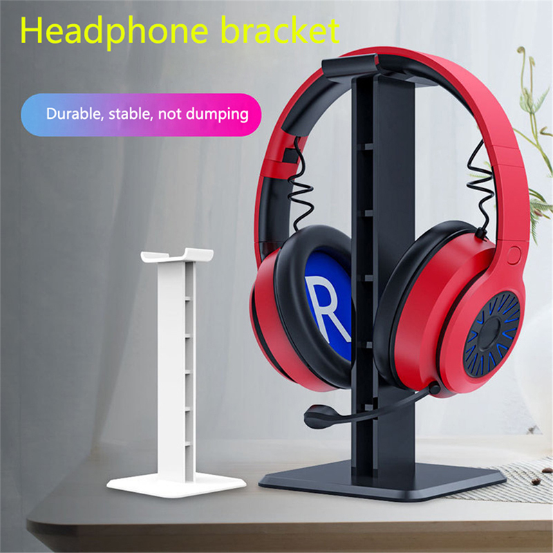 Universal Gaming Headset Headset Desemplamento De Mesa Stand Headphone Hanger - Preto