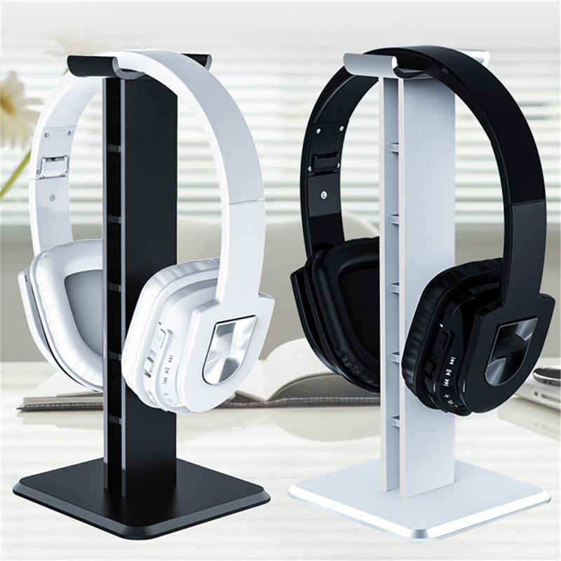 Universal Gaming Headset Headset Desemplamento De Mesa Stand Headphone Hanger - Preto