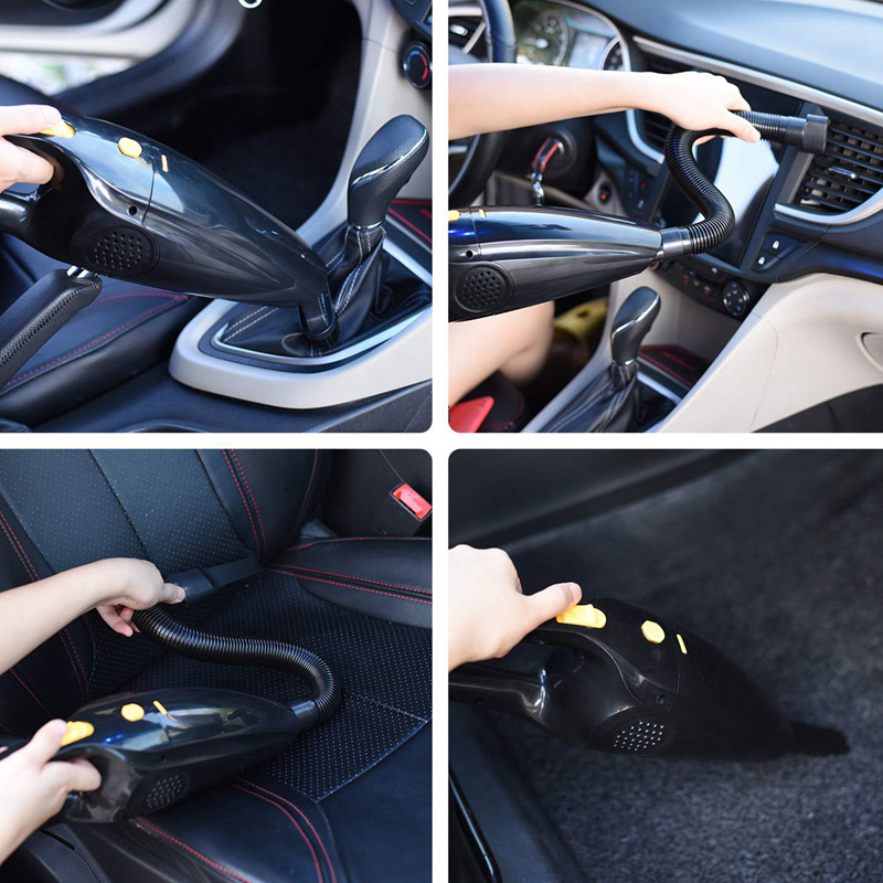 Cordless Car Handheld Vacuum Cleaner USB Rechargeable 2200mAh Battery Portable for Car Home-3