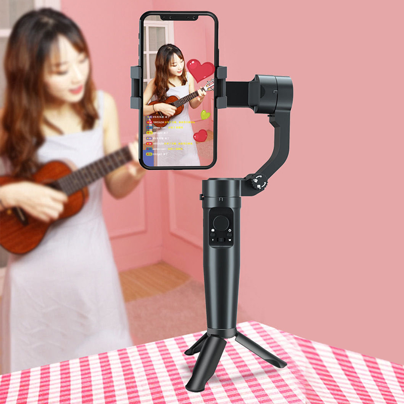 Pocket Size Foldable Gimbal Stabilizer 3 - Axis Smartphone Handheld Gimbal for Xiaomi iPhone Huawei-8