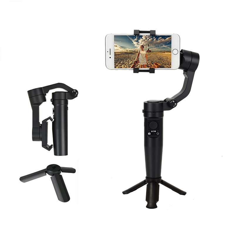 Pocket Size Foldable Gimbal Stabilizer 3 - Axis Smartphone Handheld Gimbal for Xiaomi iPhone Huawei-12