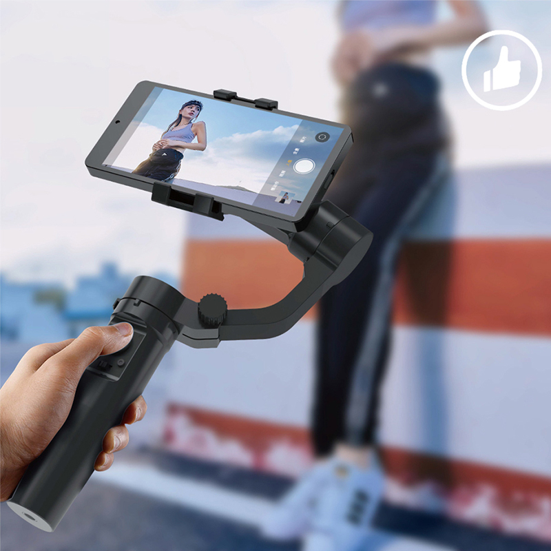 Pocket Size Foldable Gimbal Stabilizer 3 - Axis Smartphone Handheld Gimbal for Xiaomi iPhone Huawei-16