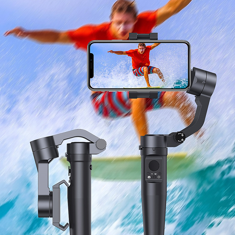 Pocket Size Foldable Gimbal Stabilizer 3 - Axis Smartphone Handheld Gimbal for Xiaomi iPhone Huawei-17