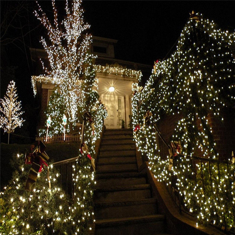 LED String Light Lamp Waterproof Plastic Decoration Light - Warm White/3 Meter 20 Light - Warm White//3 Meter 20 Light-15