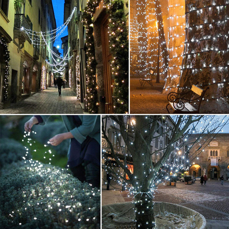 LED String Light Lamp Waterproof Plastic Decoration Light - Warm White/3 Meter 20 Light - Warm White//3 Meter 20 Light-3