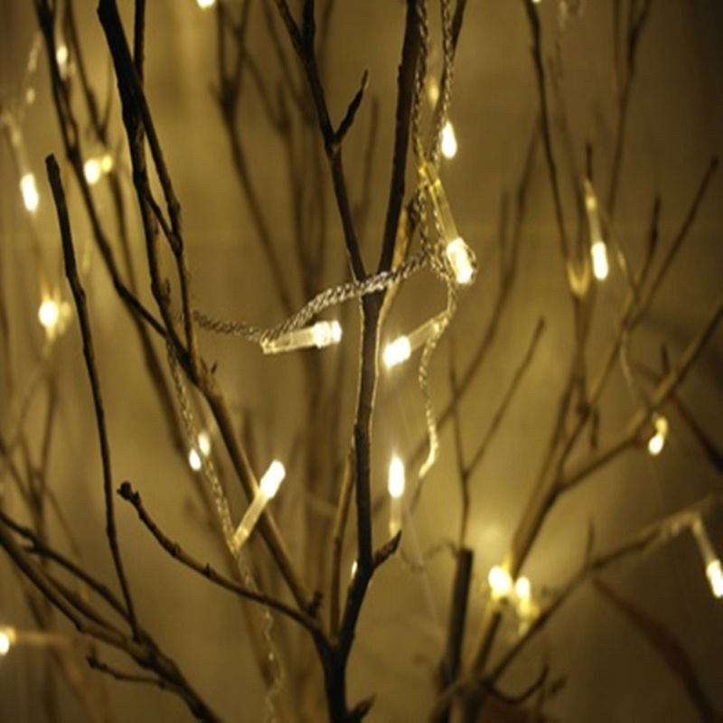 LED String Light Lamp Waterproof Plastic Decoration Light - Warm White/3 Meter 20 Light - Warm White//3 Meter 20 Light-7