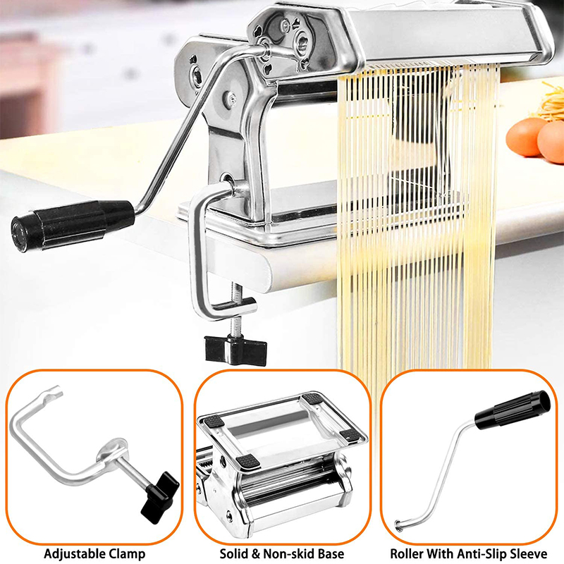 Fideos Que Hace La Máquina Multifuncional Pasta Maker Dough Cutter Roller